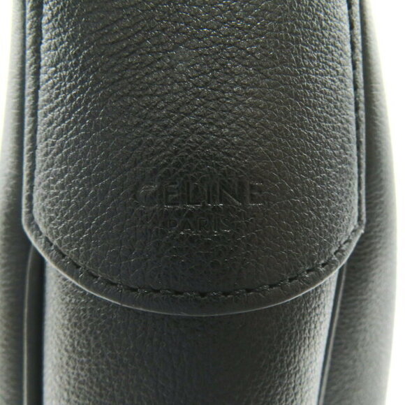 Celine Eloise Cuir Shoulder Bag Calfskin Leather Black - Picture 8 of 10